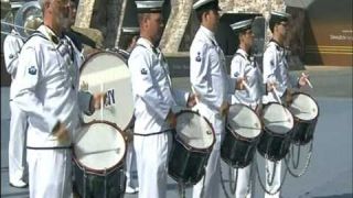 A Naval Salute in Abu Dhabi